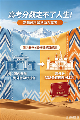 依托一带一路红利！新疆高考生国内 + 海外双升学全方案整理好了