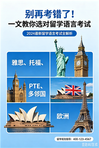 新疆家长必看！去不同国家，雅思 / PTE / 多邻国到底考哪个？